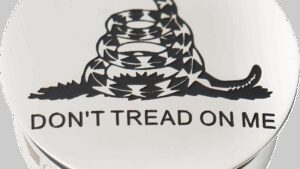 FIGURATI DESIGNS Swing Arm Covers - Don't Tread On Me - Custom