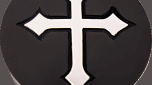 FIGURATI DESIGNS Swing Arm Covers - Cross - Custom - Black