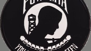 FIGURATI DESIGNS Swing Arm Covers - POW MIA - Custom - Black
