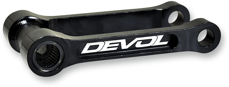 DEVOL Lowering Link - Lowers 0.75"/1.25" - Black