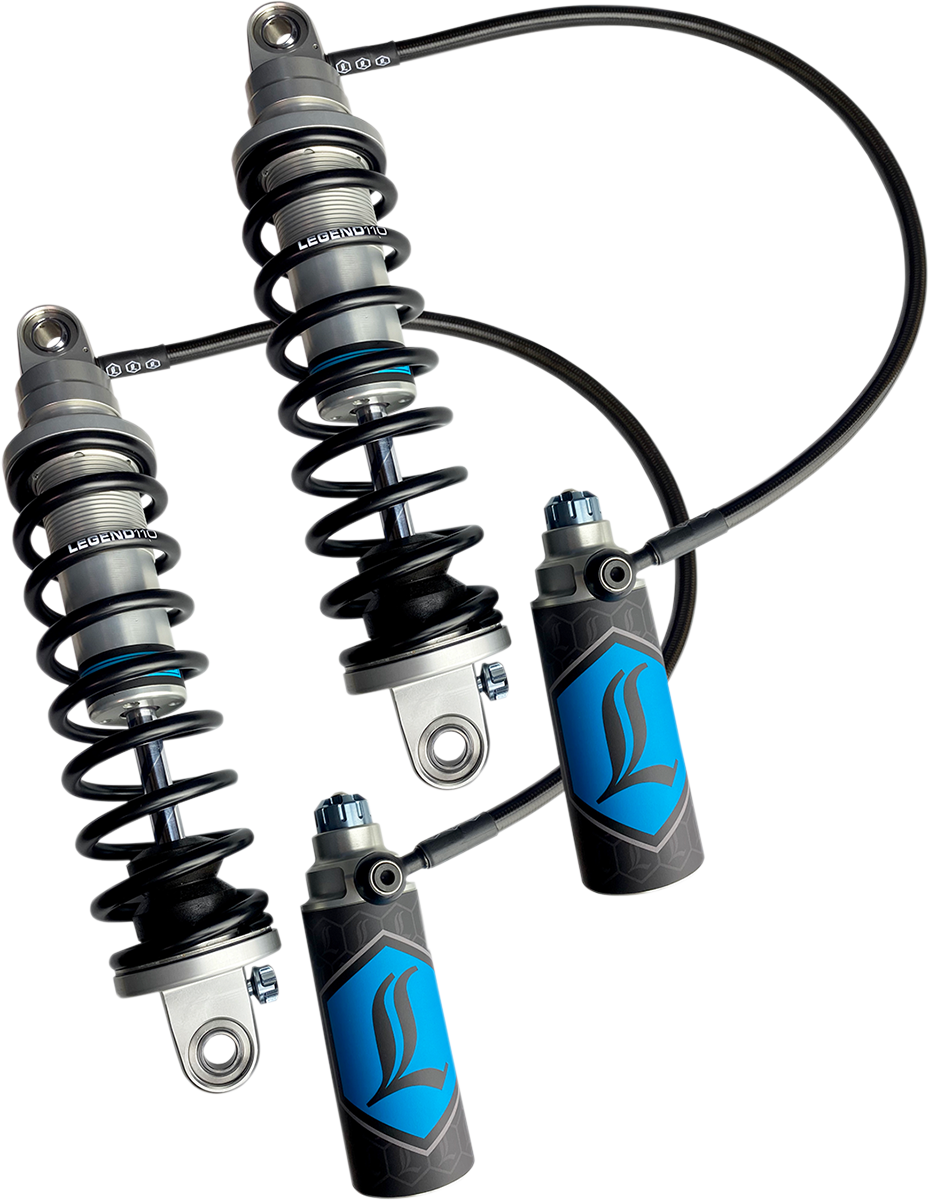 PROGRESSIVE SUSPENSION 465 Series Shocks with Rap - 12.2" - Black - Heavy-Duty - Image 2