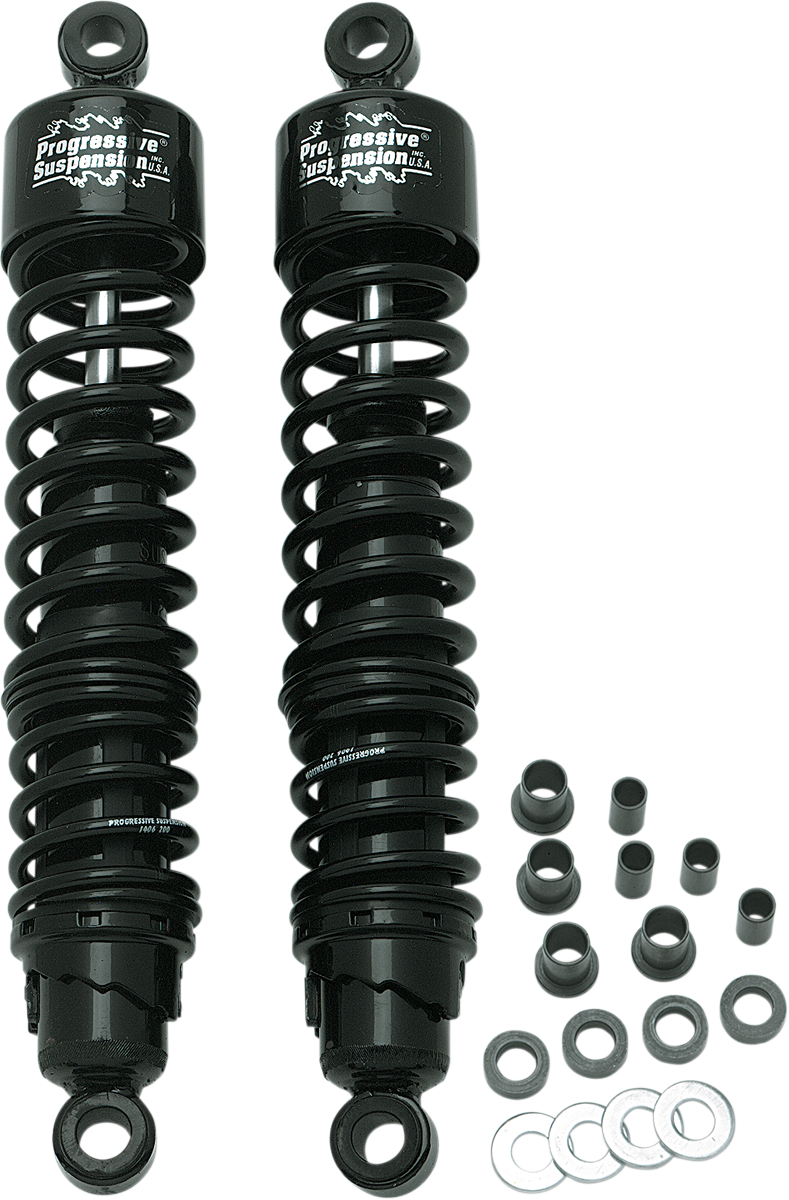 PROGRESSIVE SUSPENSION 422 Series Shocks with Rap - Chrome - Standard
