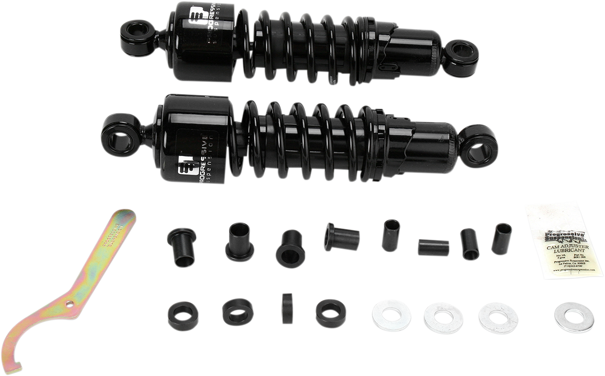 PROGRESSIVE SUSPENSION 412 Series Shock - 13" - Standard - Black - FXD - Image 2