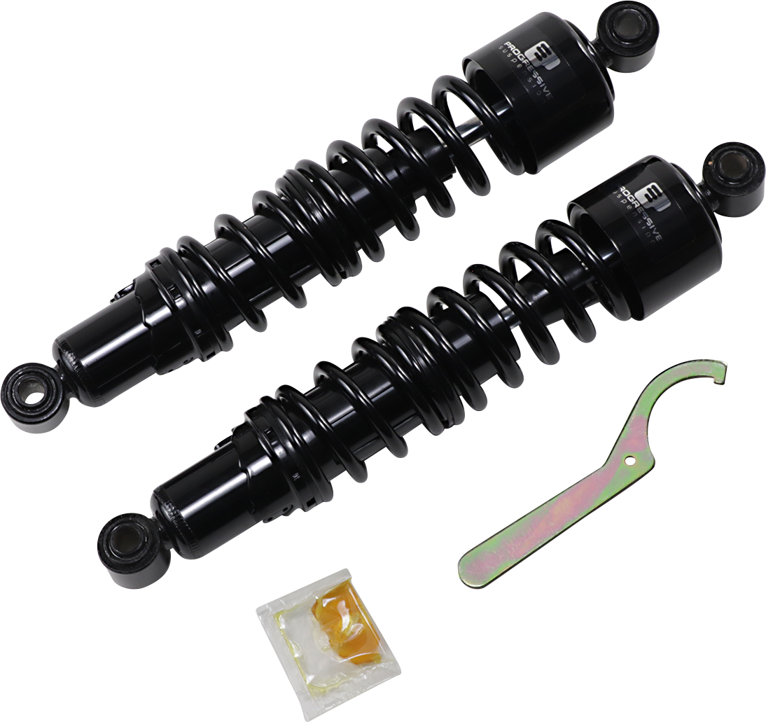 LEGEND SUSPENSION REVO ARC Piggyback Shocks - Standard - 13" - Black - '84-'00 FXR - Image 2