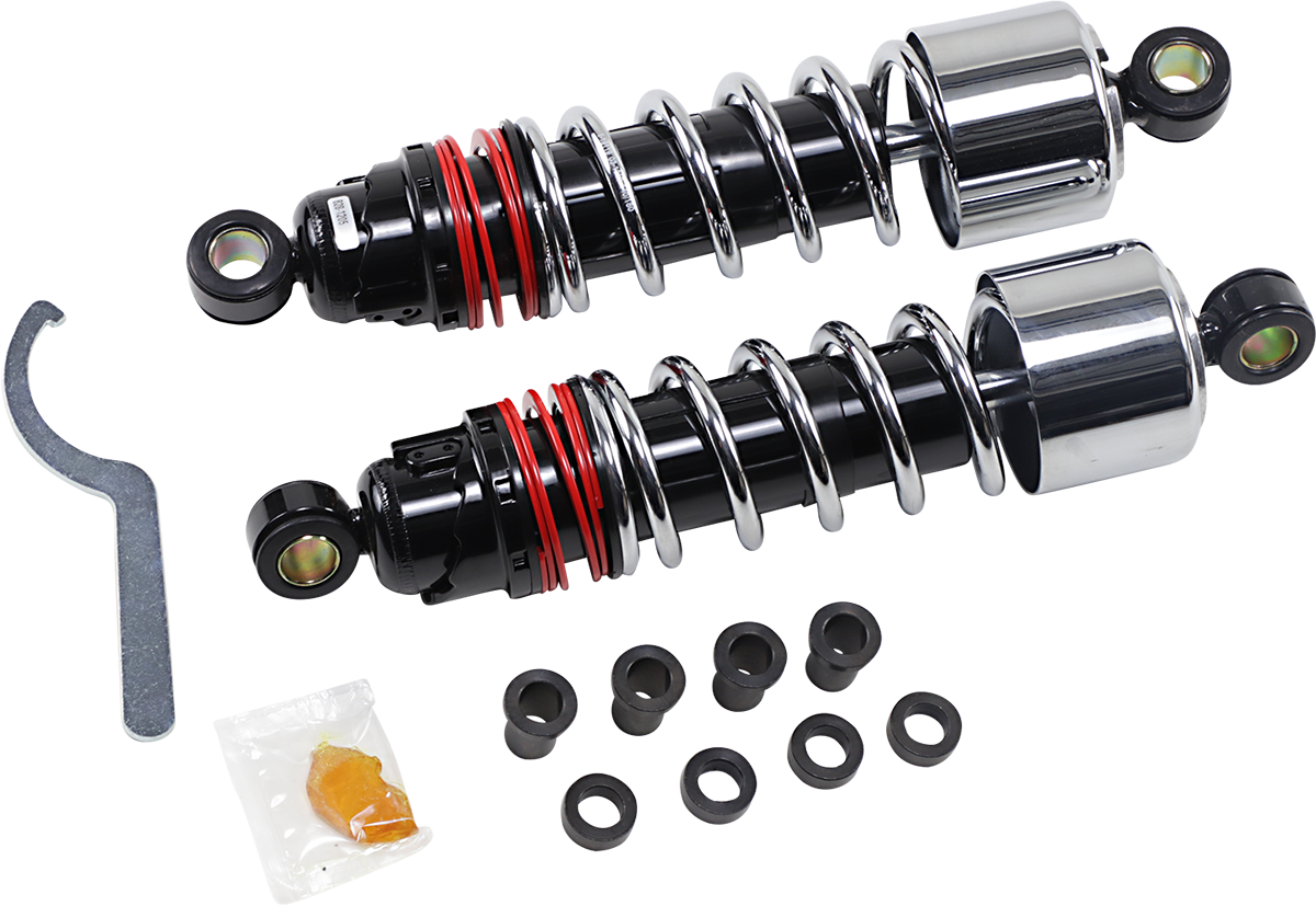 LEGEND SUSPENSION REVO ARC Remote Reservoir Shocks - 14" - Standard - Gold - Image 2