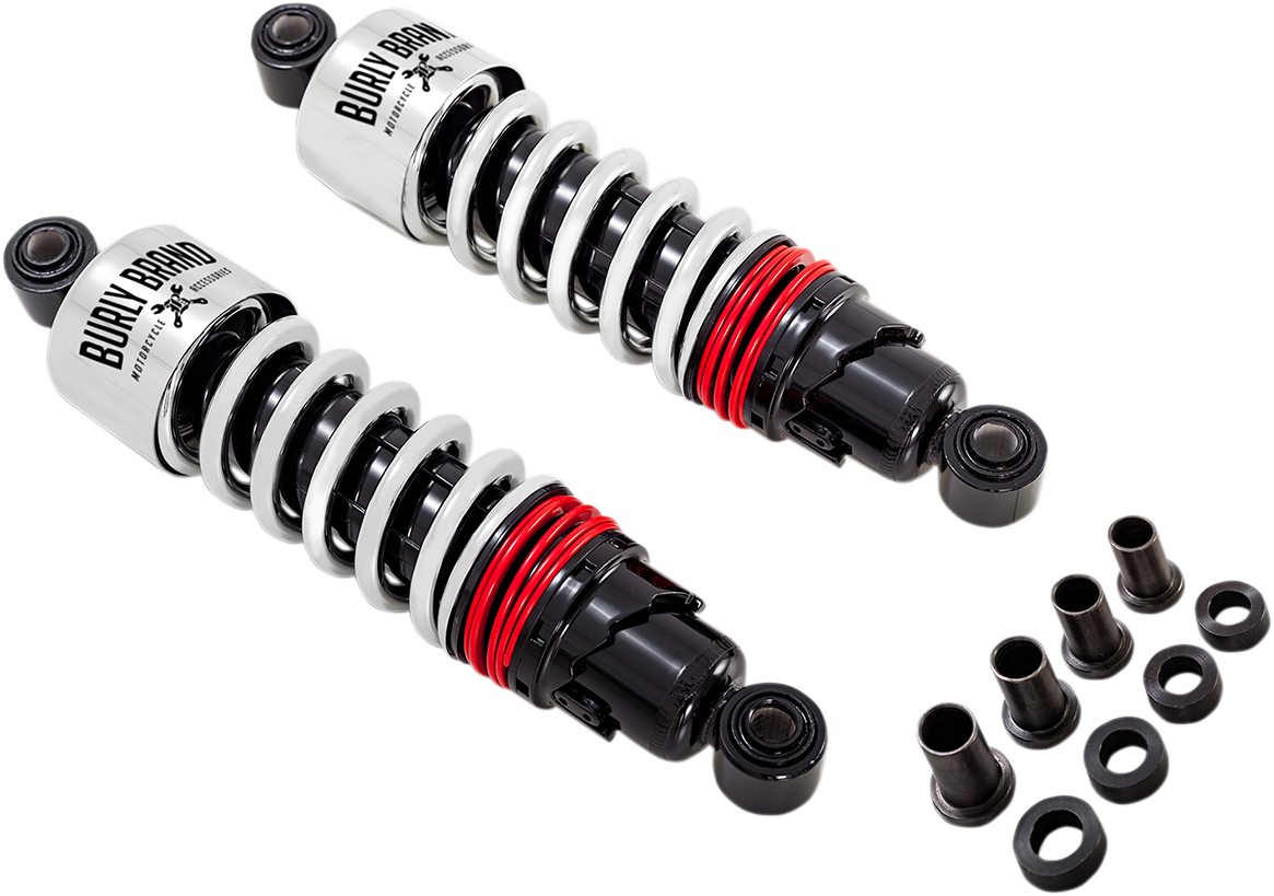 BURLY BRAND Slammer Plus Shocks - 10.5" - Black - XL - Image 2