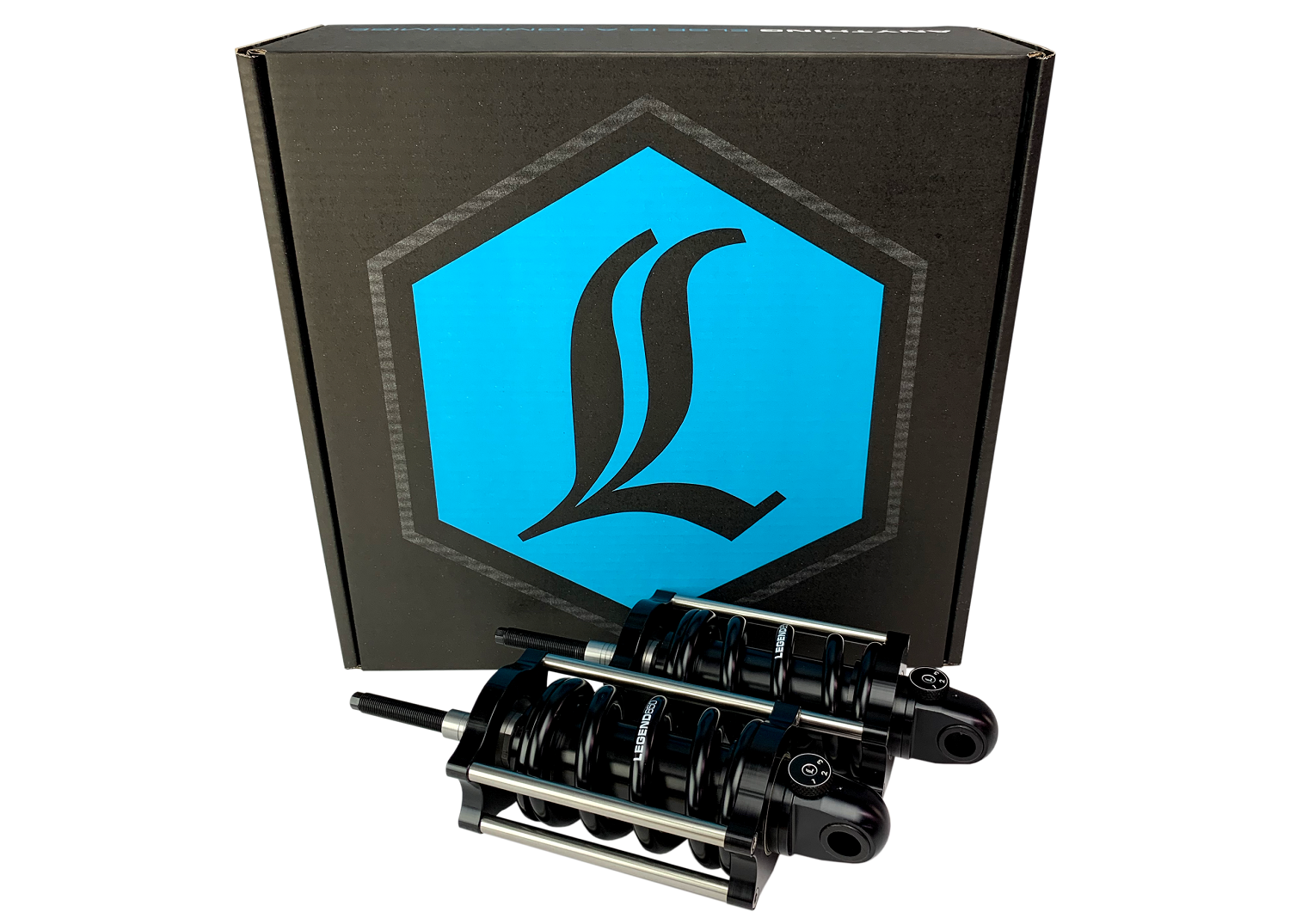 LEGEND SUSPENSION Revo-A Shock - 12.25" - Heavy Duty - '00-'17 Softail Models - Image 2