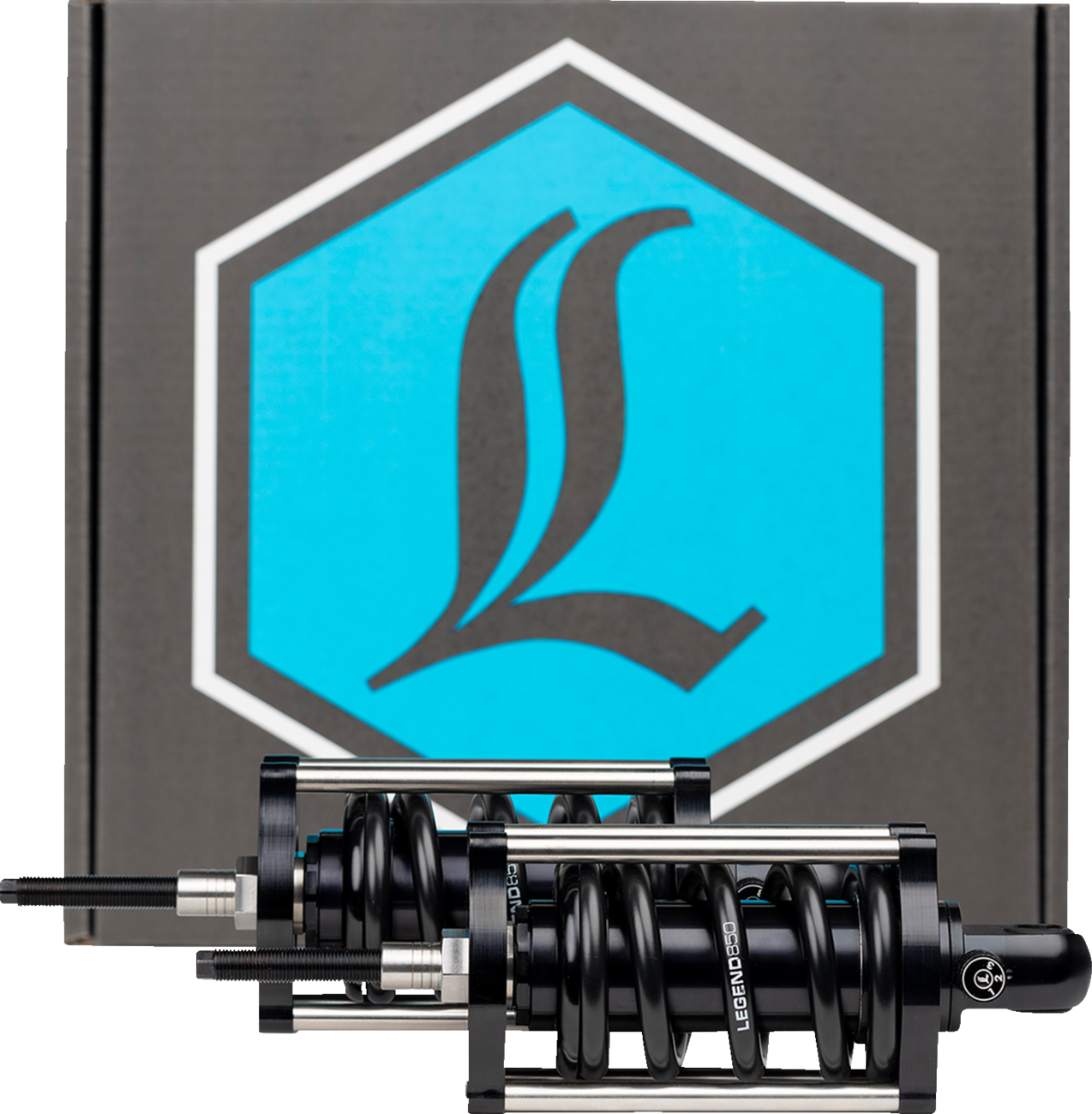 LEGEND SUSPENSION Revo-A Shock - 12.25" - Heavy Duty - '00-'17 Softail Models