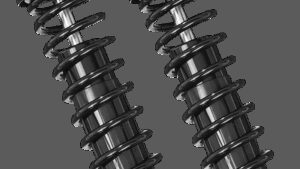 PROGRESSIVE SUSPENSION 412 Series Shock - 13.5" - Black