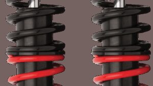 BURLY BRAND Stiletto Shock - 13" - Black/Red