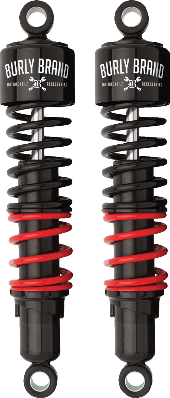 BURLY BRAND Stiletto Shock - 12.5" - Black/Red