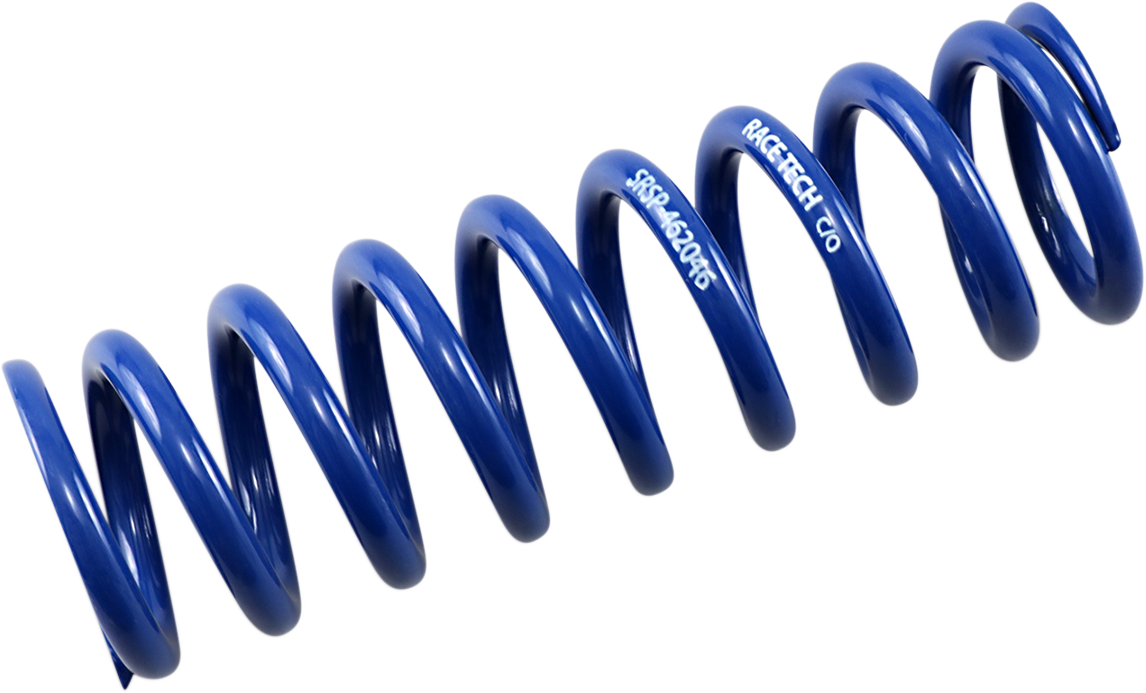 RACE TECH Shock Spring - Front - Blue - Sport Series - Spring Rate 258 lb/in