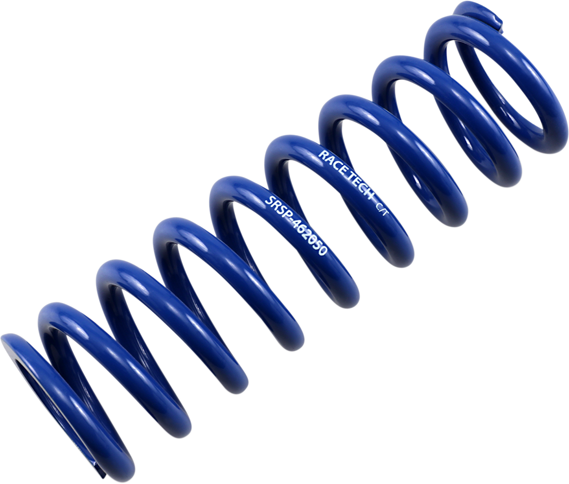 RACE TECH Shock Spring - Rear - Blue - Sport Series - Spring Rate 280 lb/in