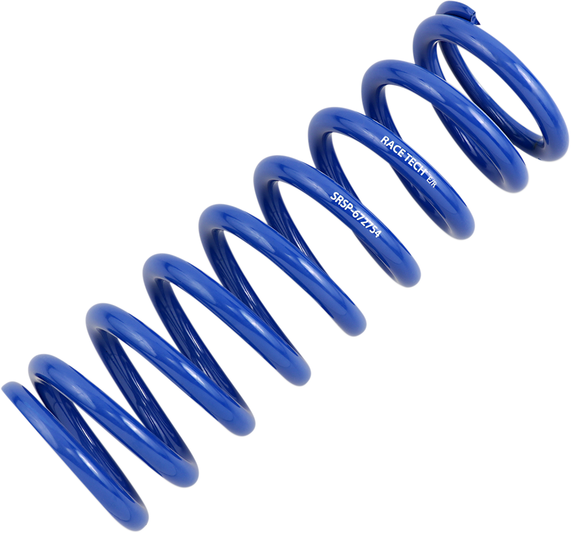 RACE TECH Shock Spring - Rear - Blue - Sport Series - Spring Rate 300 lb/in