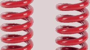 LA CHOPPERS Big Shock Springs - Red - '00-'17 FXST/FLST