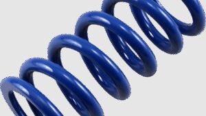 RACE TECH Shock Spring - Rear - Blue - Sport Series - Spring Rate 599 lb/in