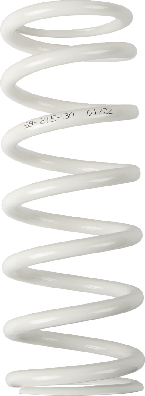 MOOSE OFFROAD Shock Spring - 59 mm OD - 30 n/mm - White