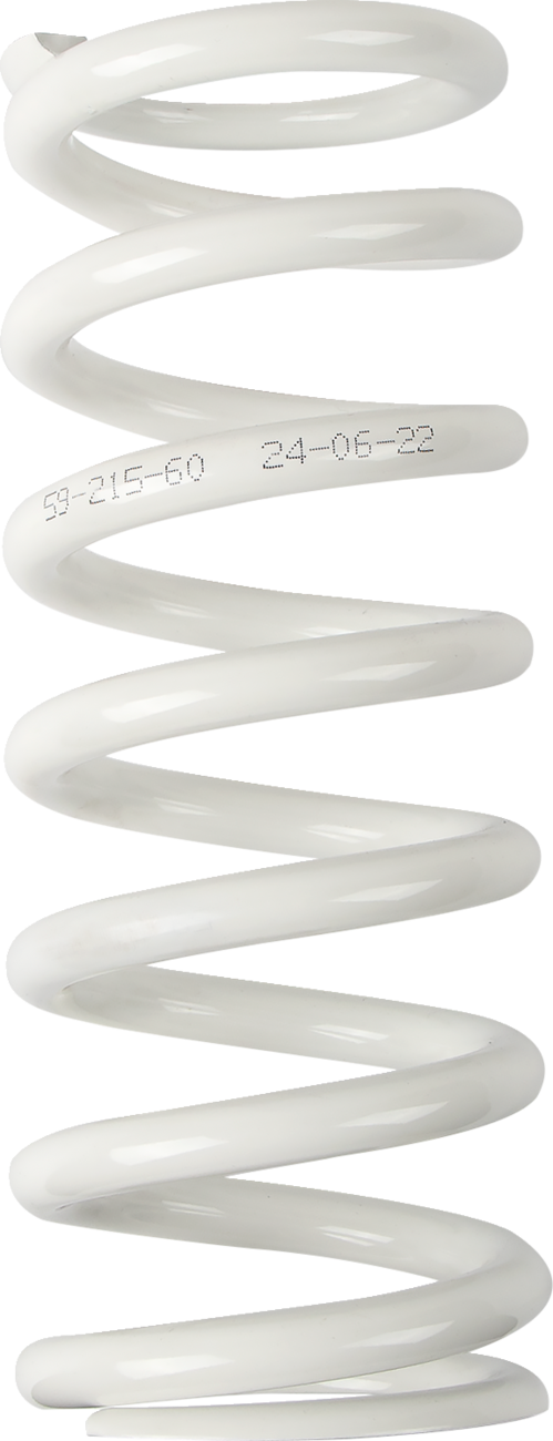 MOOSE OFFROAD Shock Spring - 59 mm OD - 60 n/mm - White