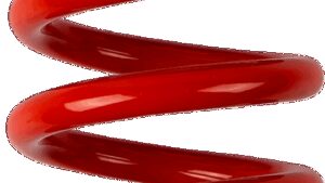 MOOSE OFFROAD Shock Spring - 59/62 mm OD - 52.5 n/mm - Red