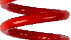 MOOSE OFFROAD Shock Spring - 59/62 mm OD - 55 n/mm - Red