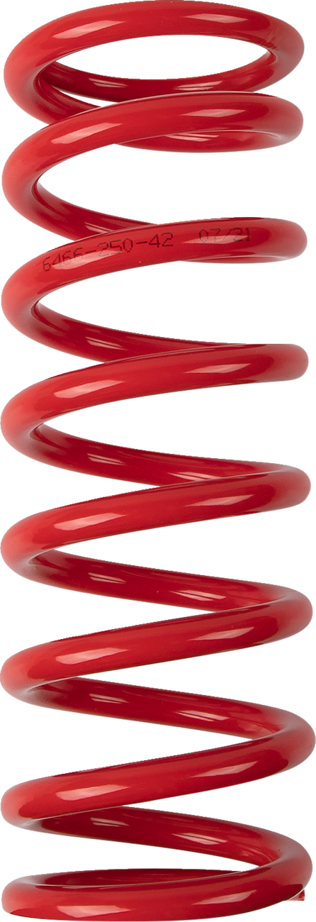 MOOSE OFFROAD Shock Spring - 64/66 mm OD - 42 n/mm - Red