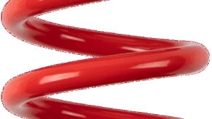 MOOSE OFFROAD Shock Spring - 64/66 mm OD - 52.5 n/mm - Red