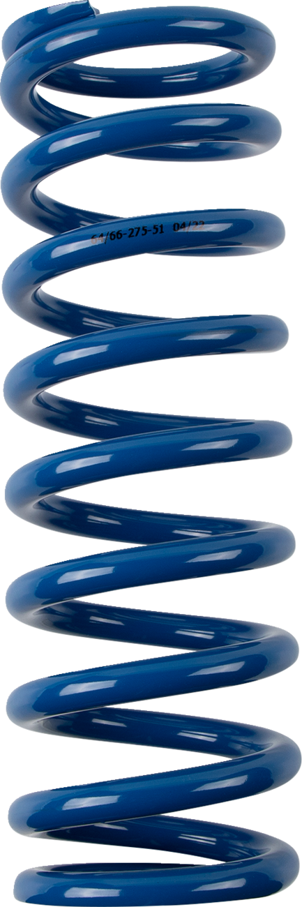MOOSE OFFROAD Shock Spring - 64/66 mm OD - 51 n/mm - Blue