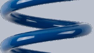 MOOSE OFFROAD Shock Spring - 64/66 mm OD - 57 n/mm - Blue