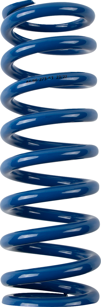 MOOSE OFFROAD Shock Spring - 64/66 mm OD - 63 n/mm - Blue