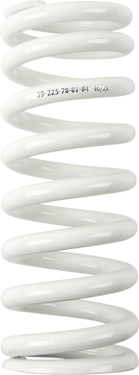MOOSE OFFROAD Shock Spring - 59 mm OD - 78/81/84 n/mm - White