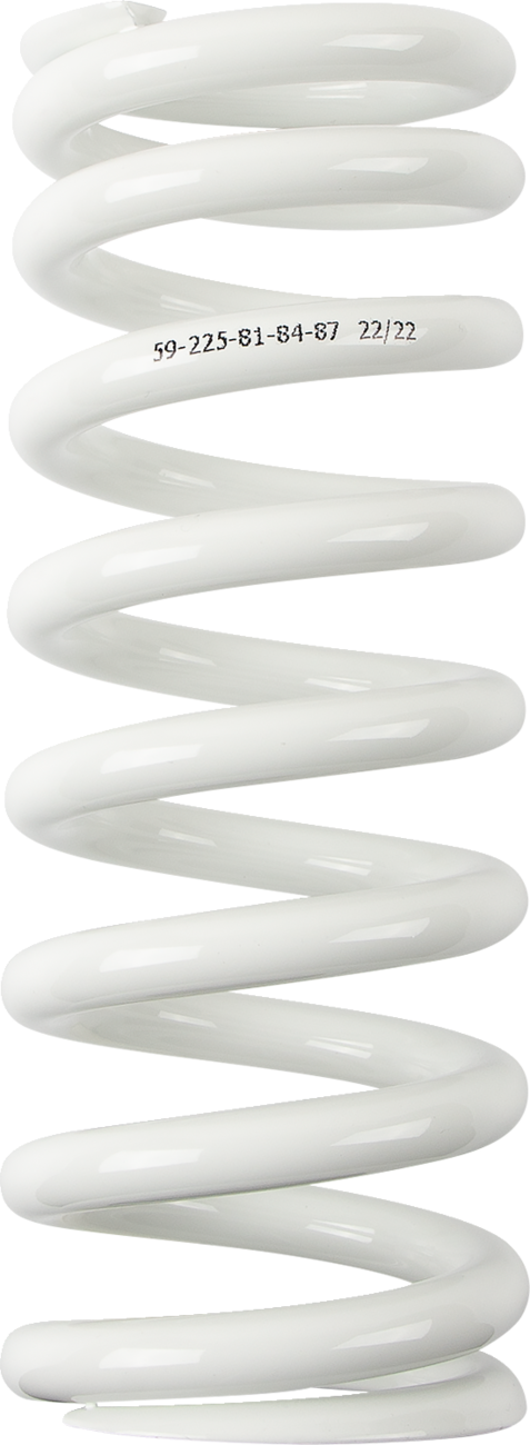 MOOSE OFFROAD Shock Spring - 59 mm OD - 81/84/87 n/mm - White