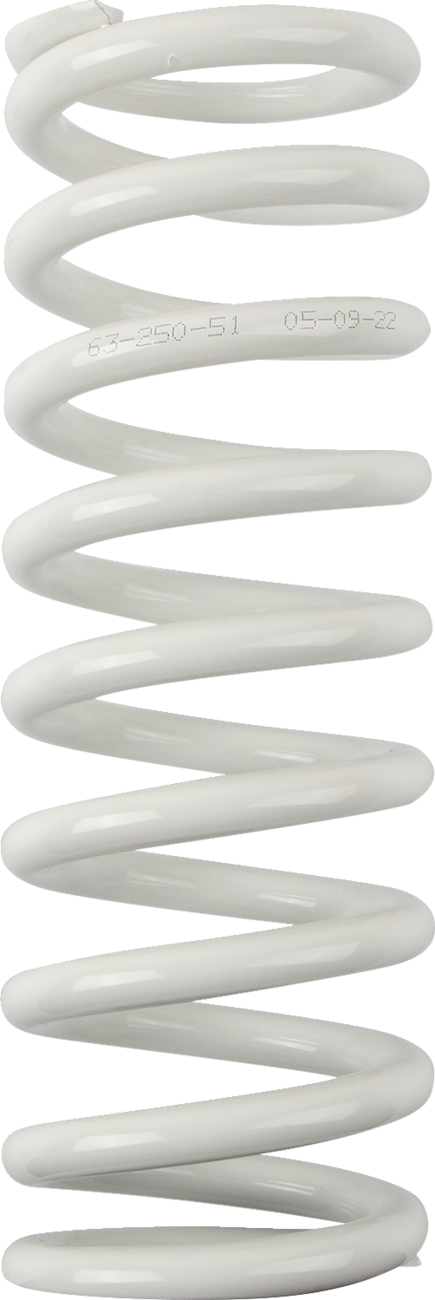 MOOSE OFFROAD Shock Spring - 63 mm OD - 51 n/mm - White