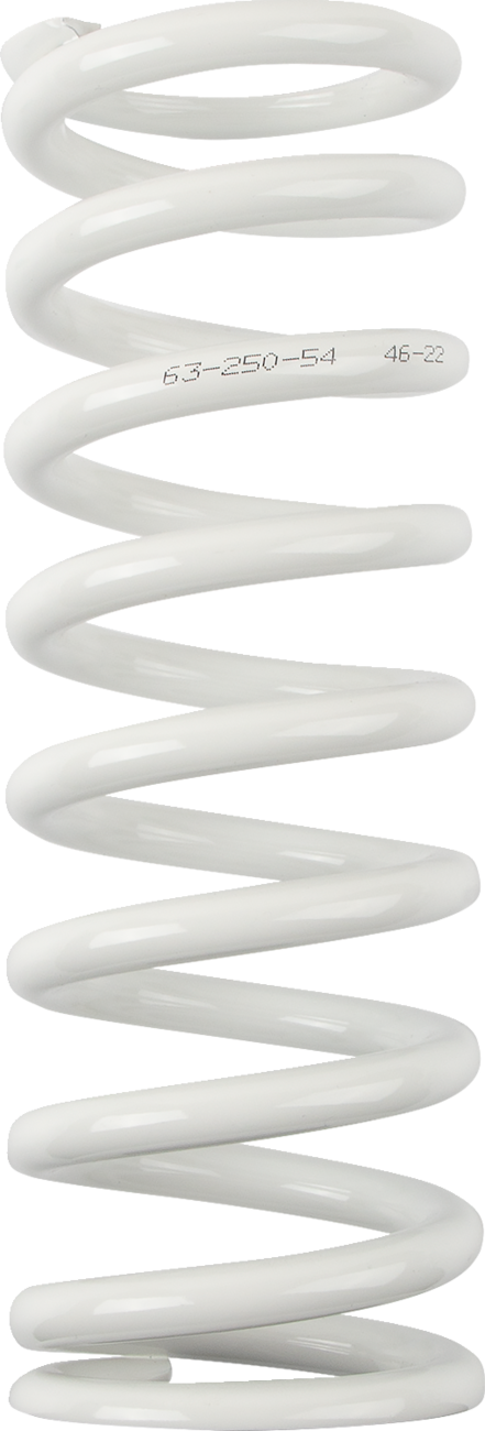 MOOSE OFFROAD Shock Spring - 63 mm OD - 54 n/mm - White