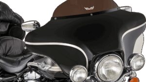SLIPSTREAMER Windshield - 6" - Dark Smoke - '96-'13 FLHT/C