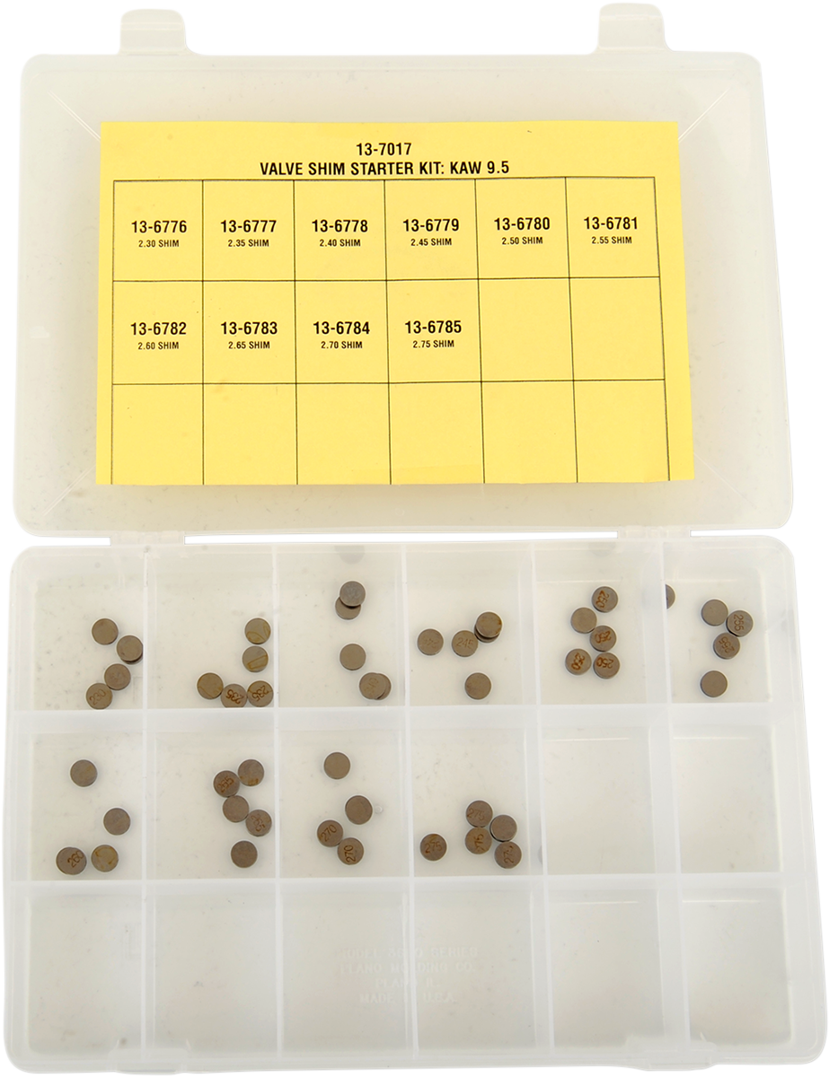 K&L SUPPLY Shim Starter Kit - 9.50 mm - Kawasaki