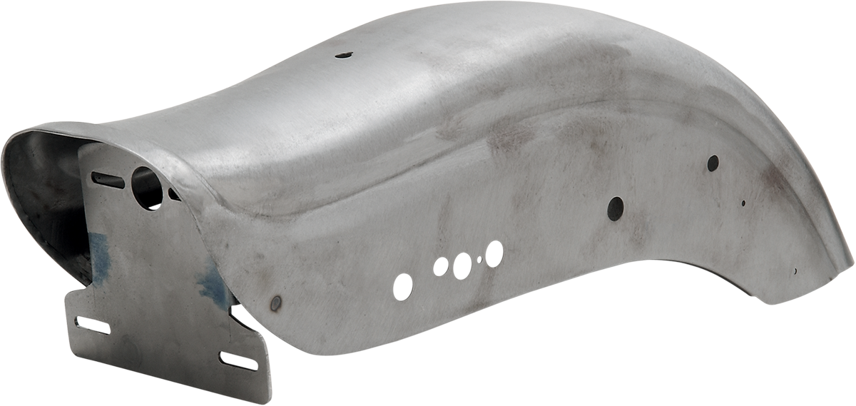DRAG SPECIALTIES Fat Bob Rear Fender - Drilled - Raw