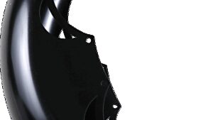 KLOCK WERKS Tude Fender Kit - Front - Black - 16"-19"