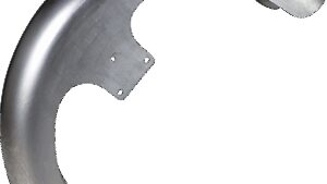 RC COMPONENTS Builder Front Fender Kit with Chrome Adapters - For 23" Wheel