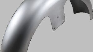 RC COMPONENTS Phantom Front Fender Kit with Chrome Adapters - For 23" Wheel