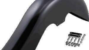 KLOCK WERKS Benchmark Front Fender Kit - For Raked Frames - Steel - 26"