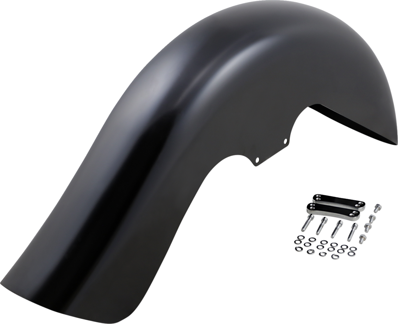 KLOCK WERKS Benchmark Front Fender Kit - For Raked Frames - Steel - 26"