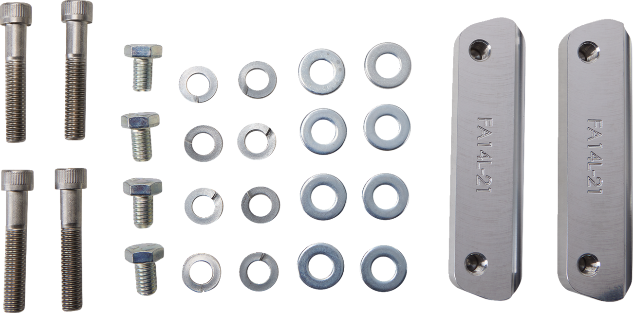 PAUL YAFFE BAGGER NATION DEI Front Fender - 21" Wheel - With Satin Adapters - Touring Models