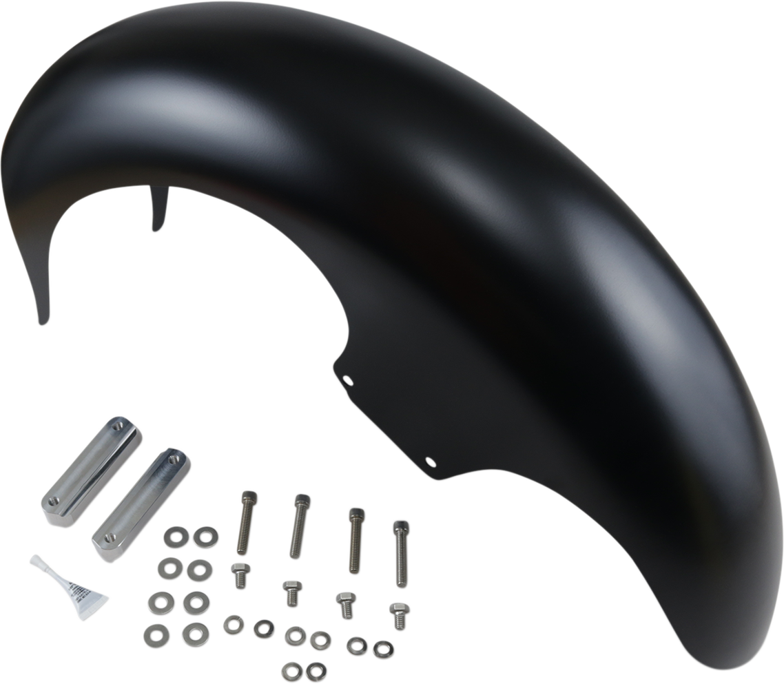 PAUL YAFFE BAGGER NATION Talon Front Fender - 21" Wheel - With Satin Adapters - Touring Models