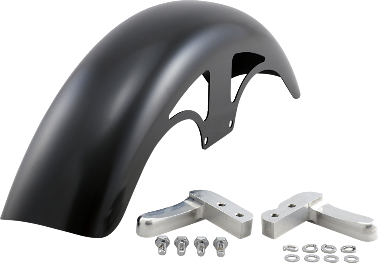 KLOCK WERKS P-Tom Fender Kit - w/ Raw Blocks - Steel - 19"