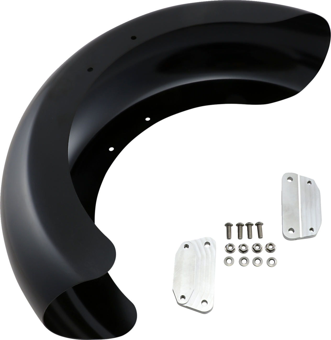 KLOCK WERKS WFB™ Benchmark Front Fender - Steel - Black - 21" - Image 2