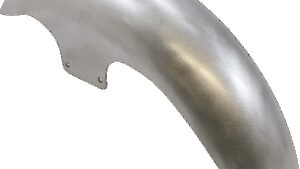 PAUL YAFFE BAGGER NATION Cafe Front Fender - 19" Wheel - With Black Spacers