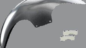 PAUL YAFFE BAGGER NATION Cafe Front Fender - 21" - Chrome Spacers