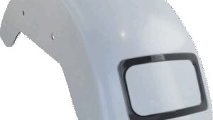 PAUL YAFFE BAGGER NATION The Fix Rear Fender - Black Frame Plate - M8 Softail®