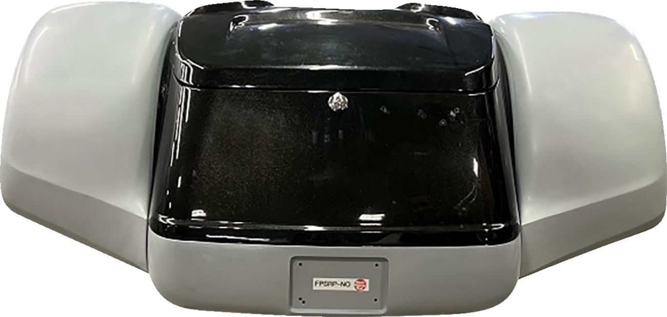 KLOCK WERKS Shank Front Fender Kit - For Raked Frames - Black - Steel - 26" - Image 2