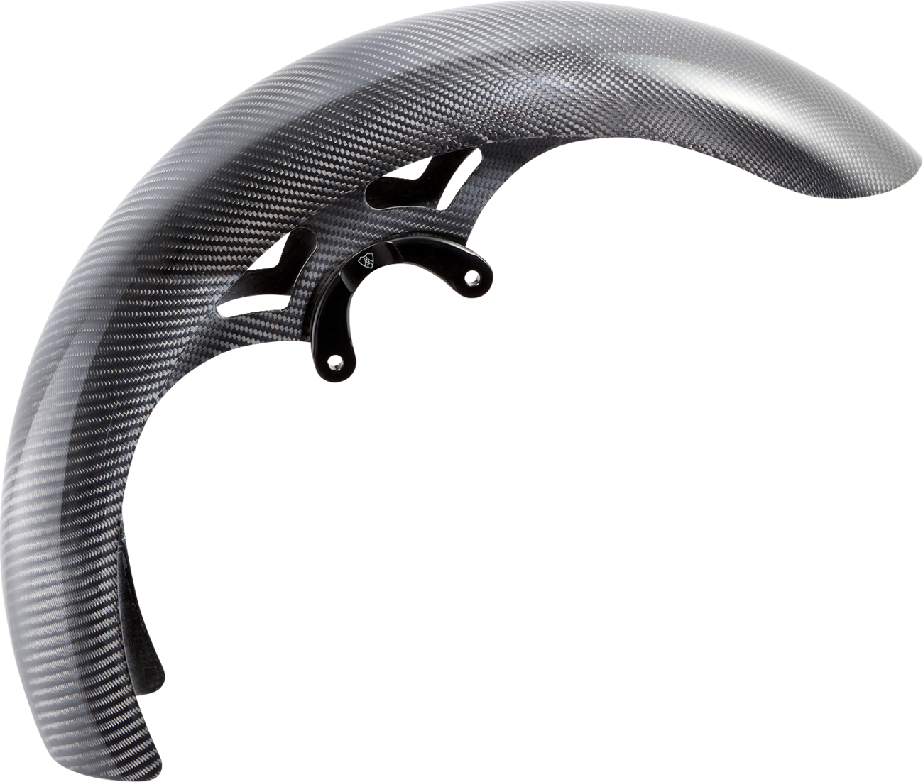 PAUL YAFFE BAGGER NATION Cafe Front Fender - 21" - Chrome Spacers - Image 2